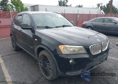 2011 BMW X3 xDrive28I из США, поврежденный, VIN 5UXWX5C53BL707037